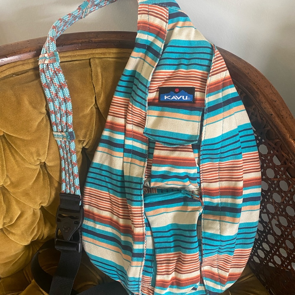 KAVU Multicolor Striped Bag